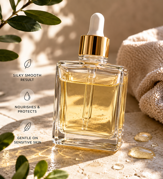 Face shave oil